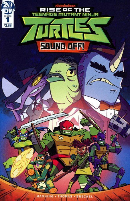 Rise of the Teenage Mutant Ninja Turtles: Sound Off #1 Comic