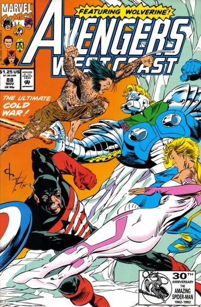 Avengers West Coast #88 Comic