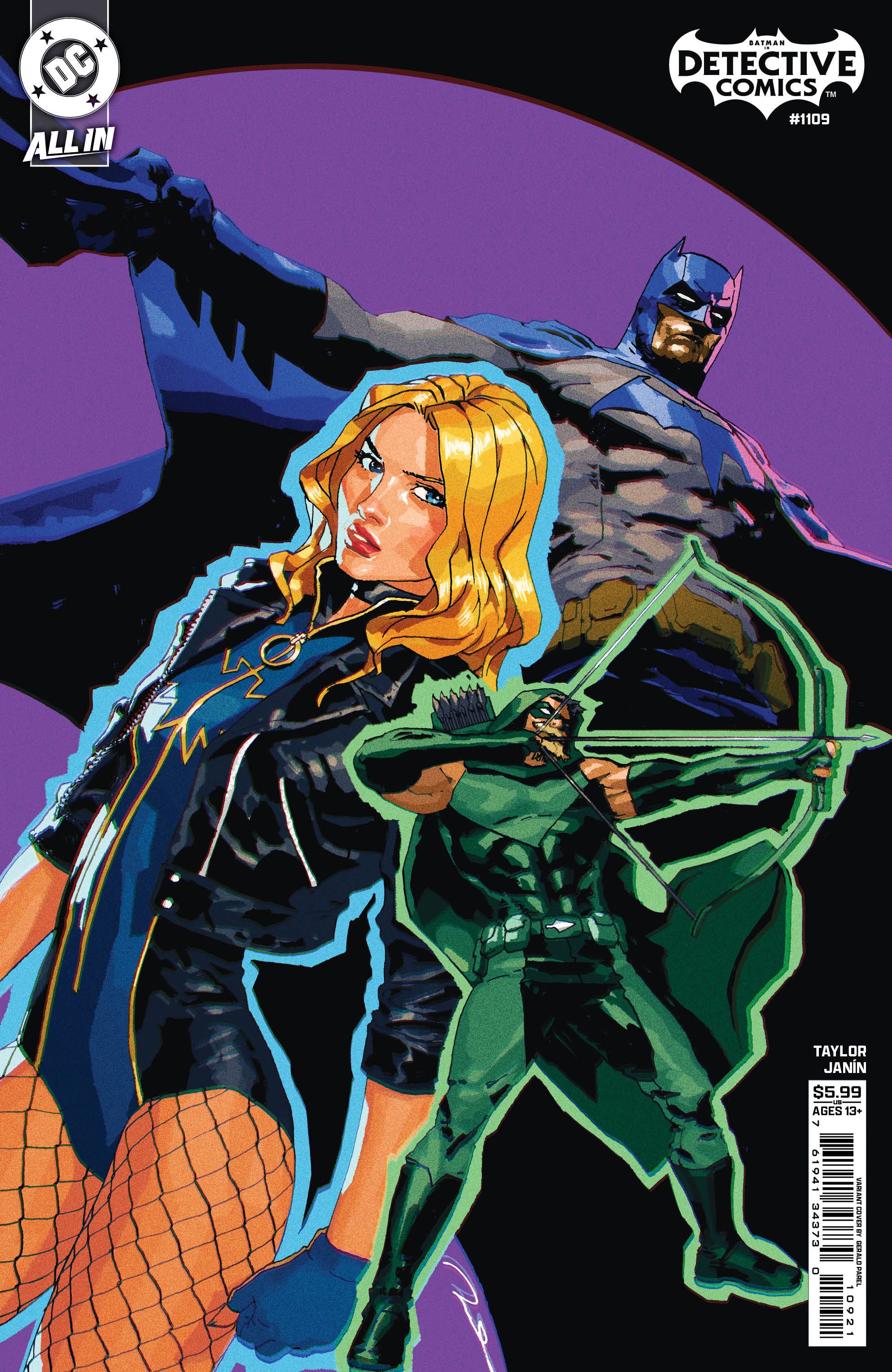 Detective Comics #1109 (Cvr B Gerald Parel Card Stock Variant) Comic
