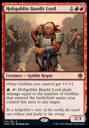 Hobgoblin Bandit Lord (Dungeons & Dragons: Adventures in the Forgotten Realms)