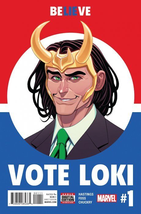 Vote Loki Comic