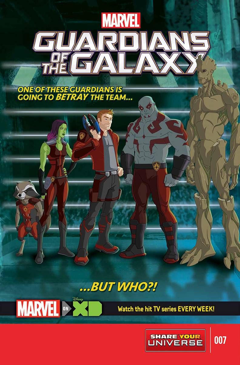 Marvel Universe Guardians Of Galaxy #7 Comic