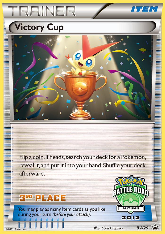 Victory Cup (Trainer: Item) (BW29) - BW Black Star Promos Pokémon Card