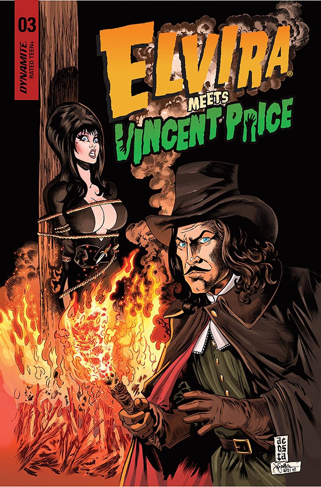 Elvira Meets Vincent Price #3 Comic