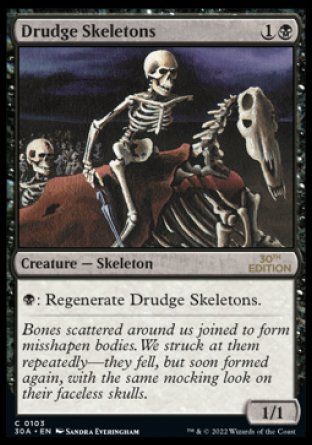 Drudge Skeletons (Magic 30th Anniversary Edition) Trading Card