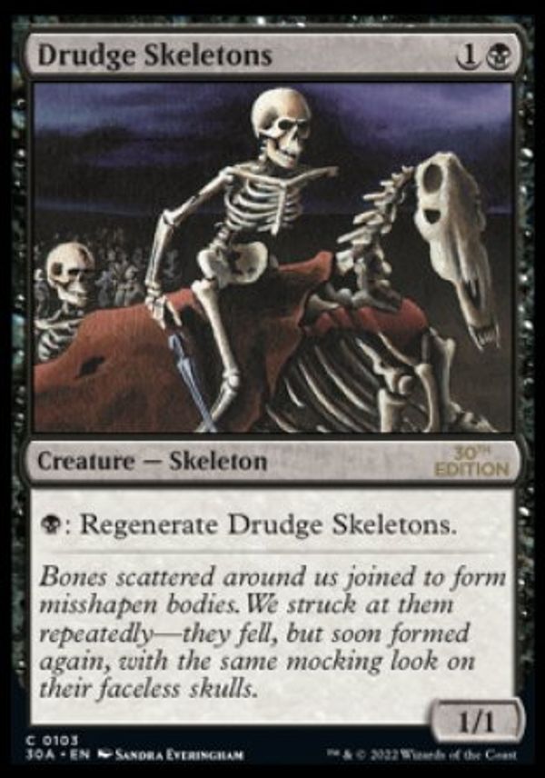 Drudge Skeletons (Magic 30th Anniversary Edition)