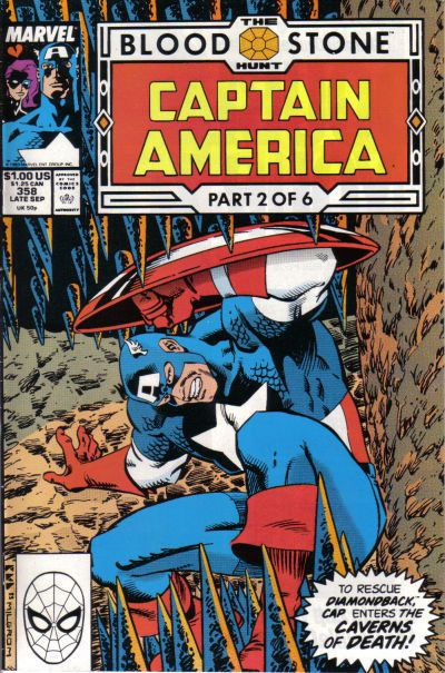 Captain America #358 Comic
