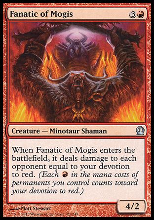 Fanatic of Mogis (Theros) Trading Card