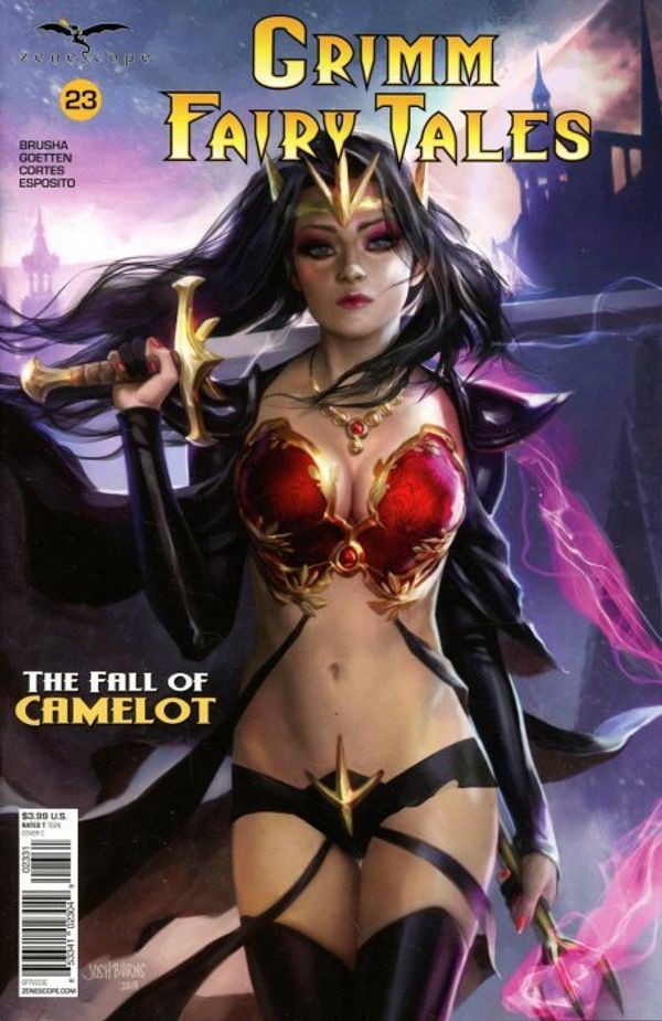 Grimm Fairy Tales #23 (Cover C Burns)