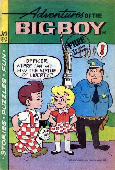 Adventures of Big Boy #159 Comic