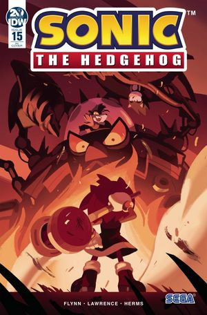 Sonic the Hedgehog #15 (10 Copy Cover Fourdraine)