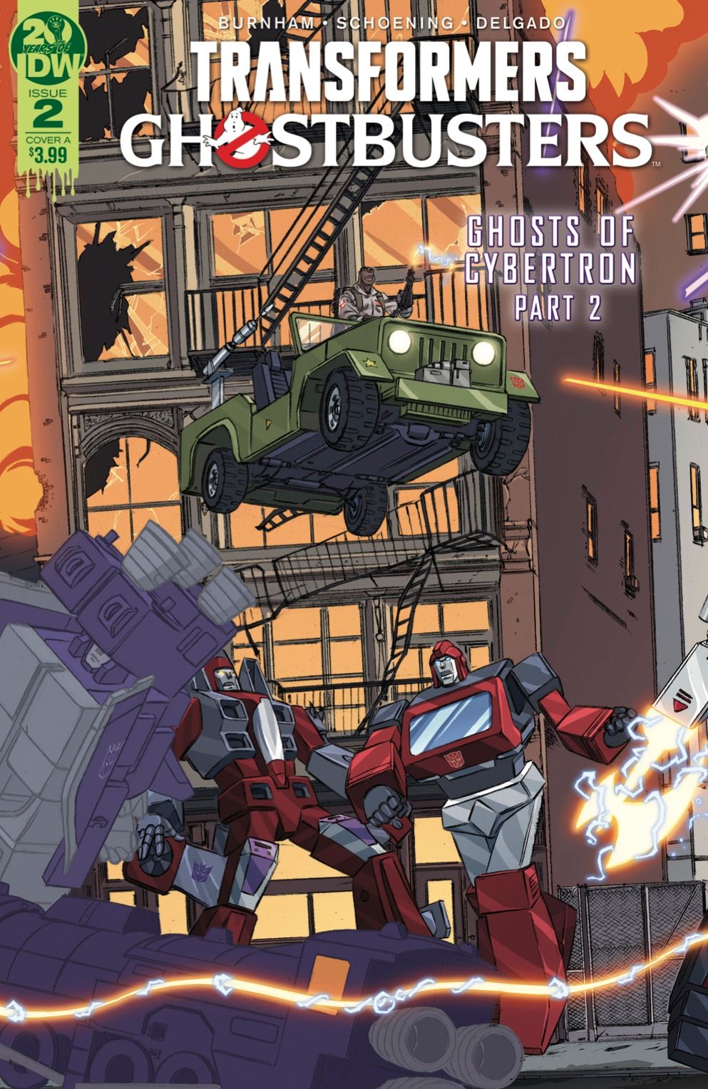 Transformers/Ghostbusters #2 Comic