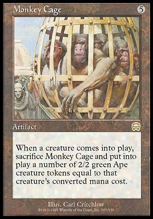 Monkey Cage (Mercadian Masques) Trading Card