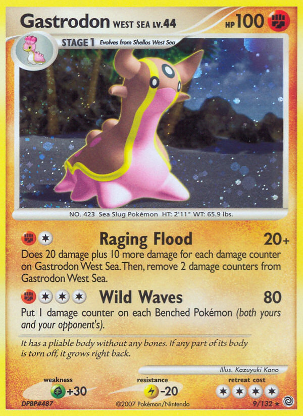 Gastrodon West Sea Pokémon Card