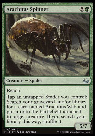 Arachnus Spinner (Modern Masters 2017) Trading Card