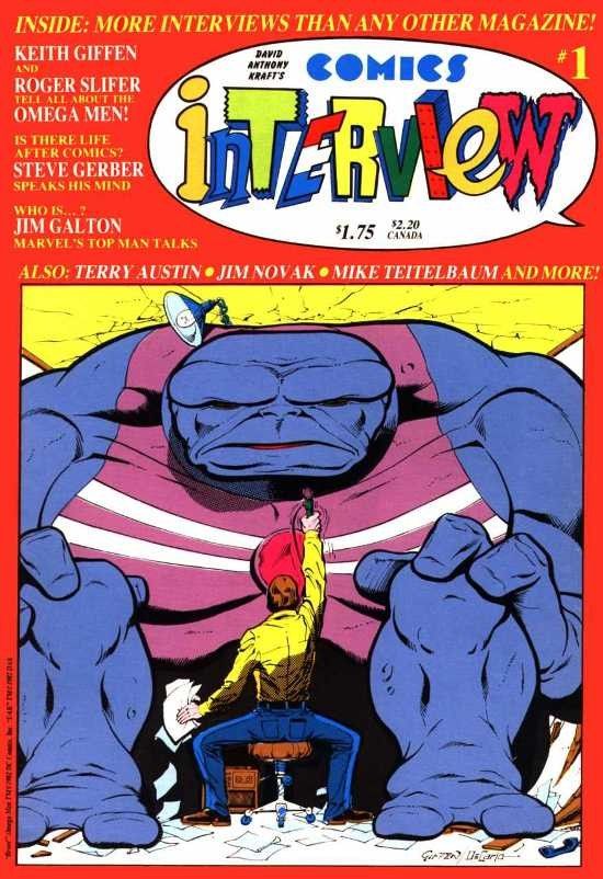 David Anthony Kraft's Comics Interview #1 Magazine