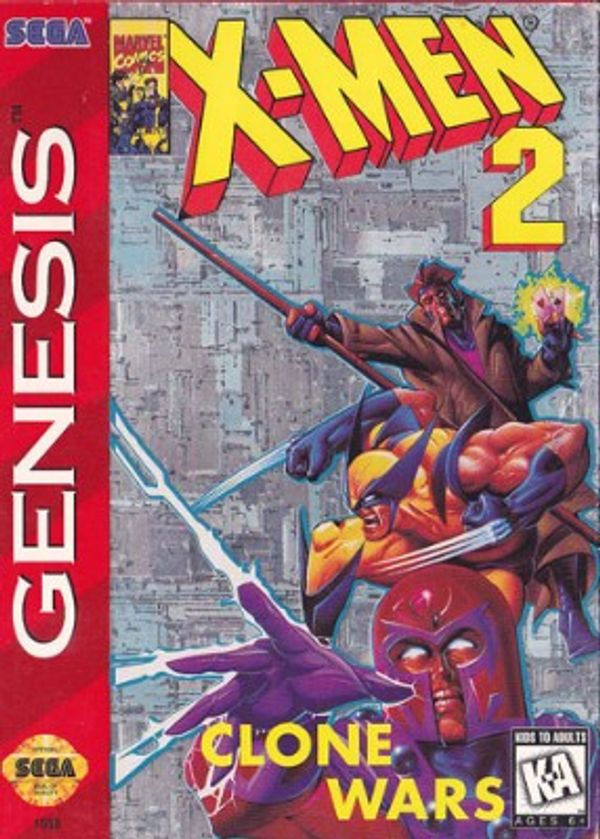 X-Men 2: Clone Wars Value - GoCollect (sega-genesis-x-men-2-clone-wars )