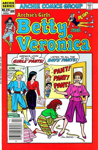 Archie's Girls Betty and Veronica #316 Comic
