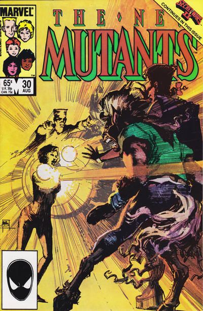 New Mutants #30 Comic