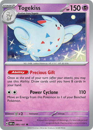 Togekiss (85/197) - Obsidian Flames