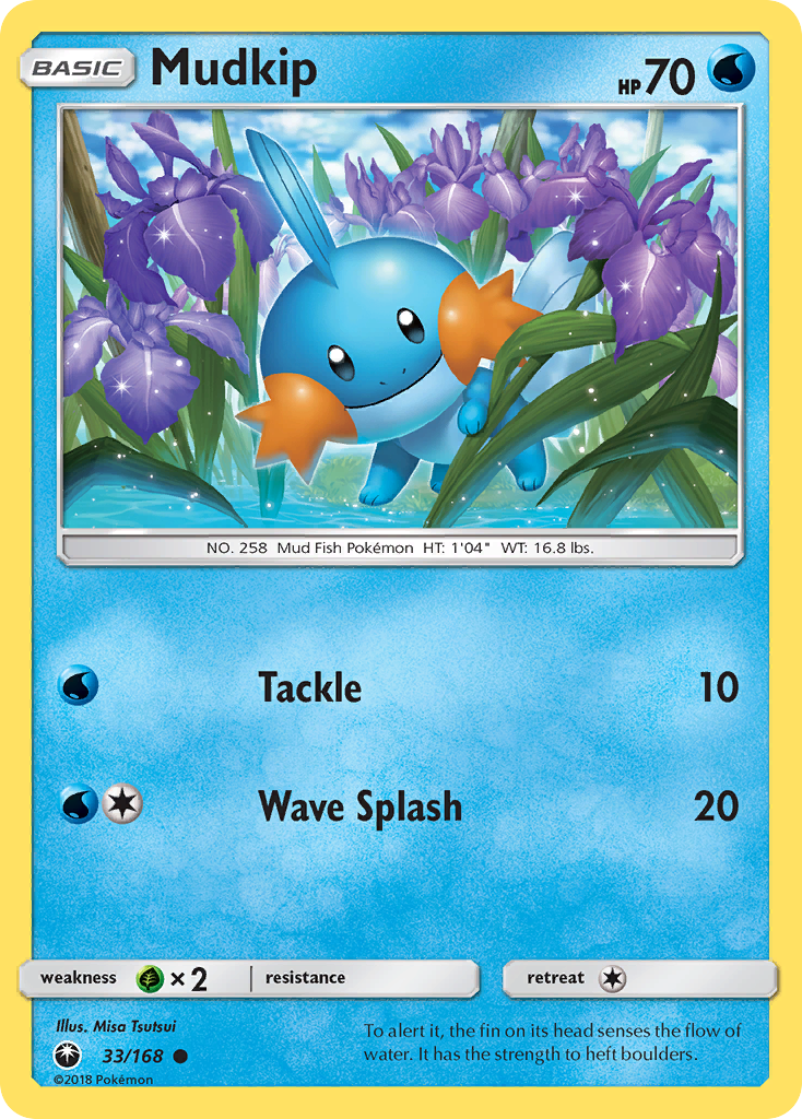 Mudkip (33/168) - Celestial Storm Pokémon Card