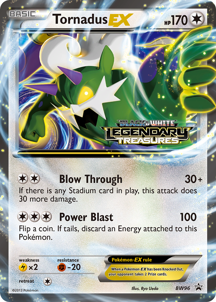 Tornadus EX (BW96) - BW Black Star Promos Pokémon Card