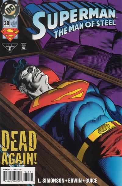 Superman: The Man of Steel #38 Comic