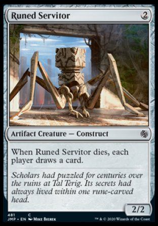 Runed Servitor (Jumpstart) Trading Card