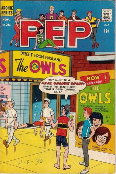 Pep Comics #211 Comic