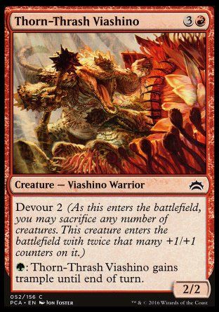 Thorn-Thrash Viashino (Planechase Anthology decks) Trading Card