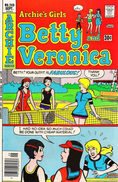 Archie's Girls Betty and Veronica #249 Comic