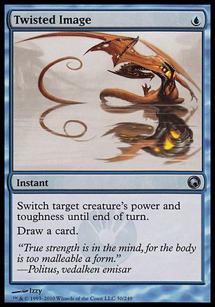 Twisted Image (Scars of Mirrodin) Trading Card