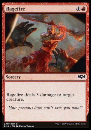 Ragefire (Ravnica Allegiance) Trading Card