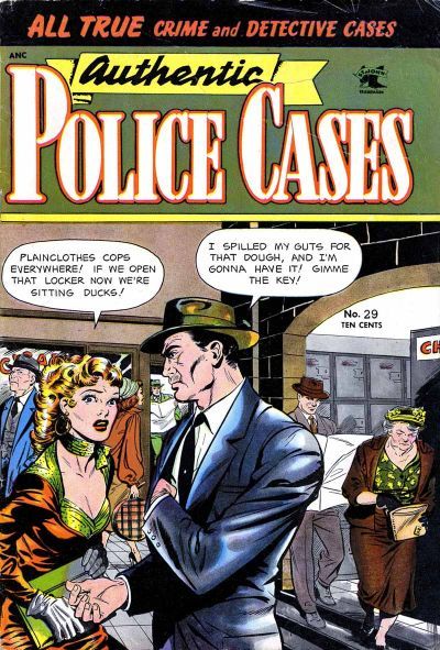 Authentic Police Cases #29 Comic