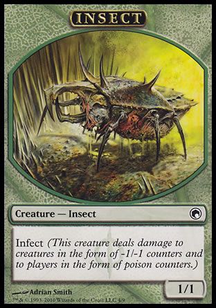 Phyrexian Insect (Scars of Mirrodin) Trading Card