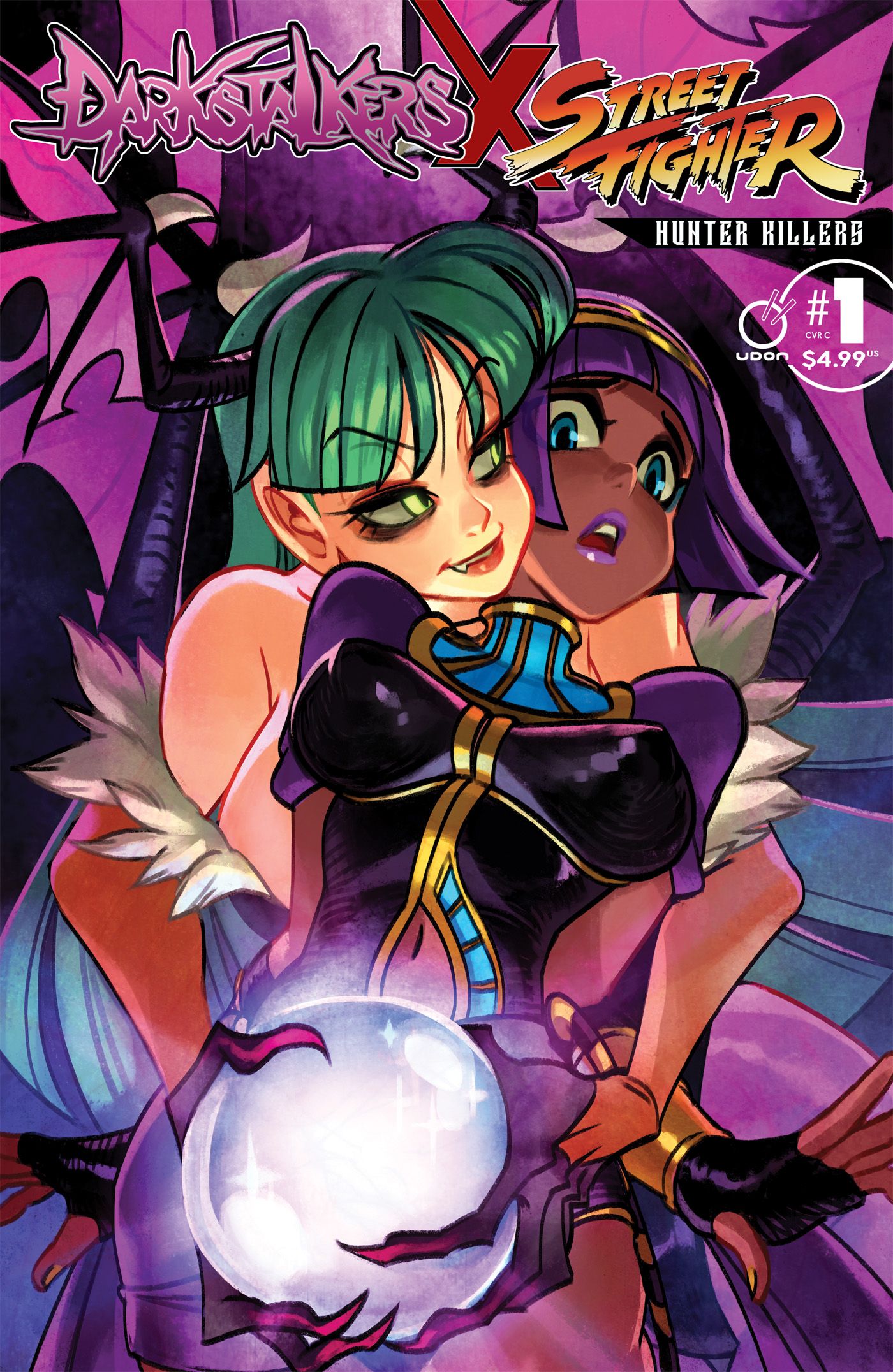Darkstalkers X Street Fighter Hunter Killers #1 (Cvr C Inc 1:5 Alex Ahad Variant) Comic