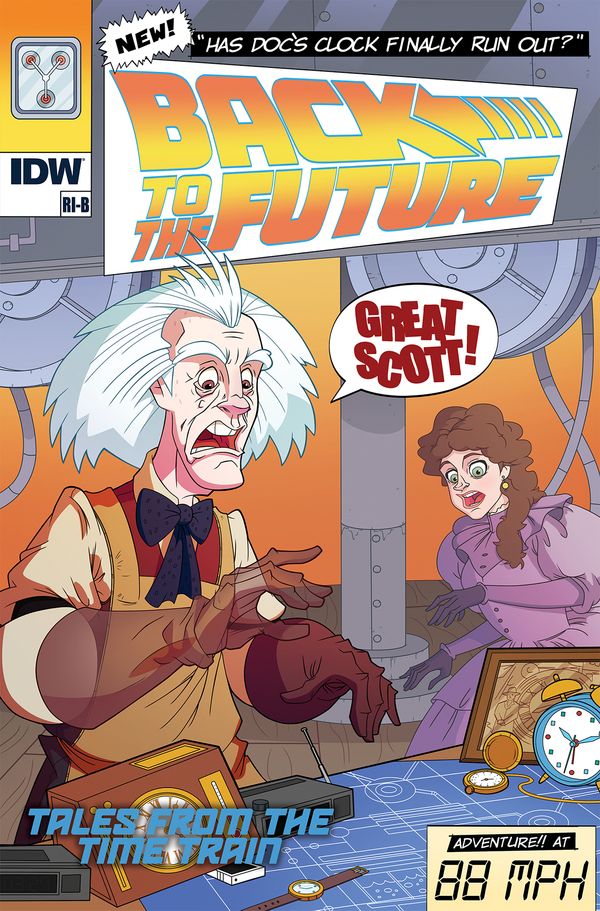 Back To The Future Time Train #1 (Cover B Artist Cover Murphy)