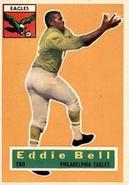 Eddie Bell 1956 Topps #4 Sports Card