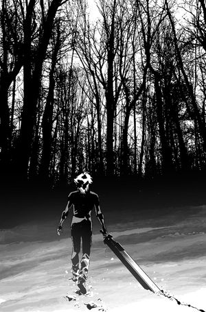 Lost Fantasy #7 (Cvr C Inc 1:15 Luca Casalanguida B&W Virgin Variant)