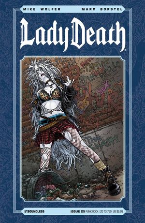 Lady Death  #25 (Punk Rock Cover)