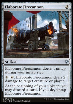 Elaborate Firecannon (Ixalan) Trading Card