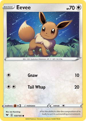 Eevee (130/185) - Vivid Voltage