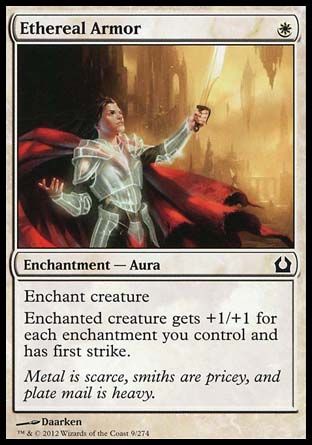 Ethereal Armor (Return to Ravnica) Trading Card