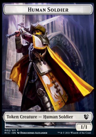 Human Soldier (Innistrad Midnight Hunt Commander Decks) Trading Card