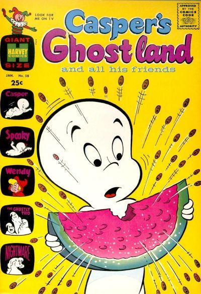 Casper's Ghostland #58 Comic