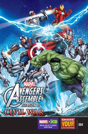 Marvel Universe Avengers Assemble Civil War #4