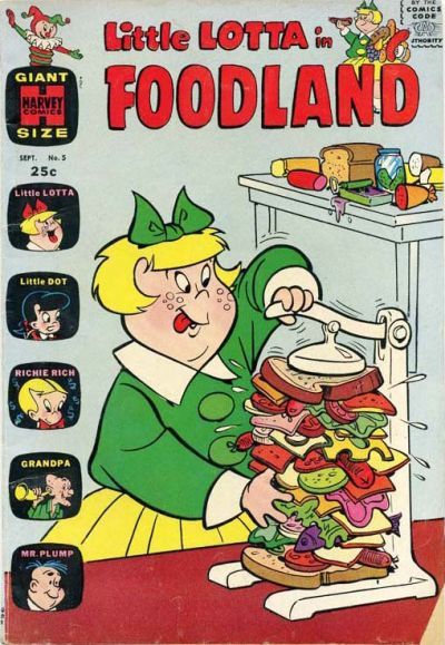 Little Lotta Foodland #5 Comic