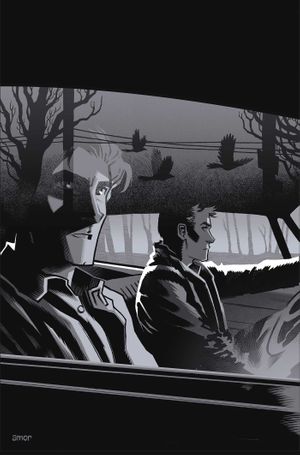 Supernatural #9 (Cvr K Inc 1:5 John Amor Line Art Virgin Var)