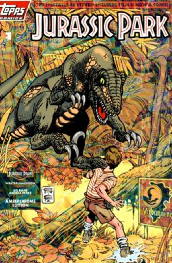 Jurassic Park #1 (Amberchrome Edition)