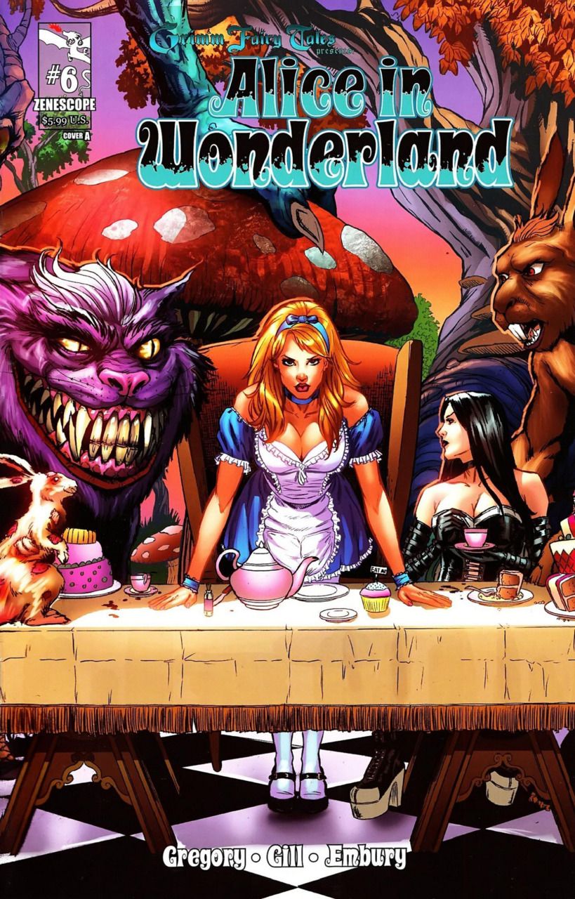 Grimm Fairy Tales presents Alice In Wonderland #6 Comic